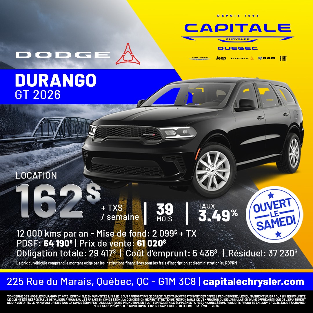 Dodge Durango GT 2025