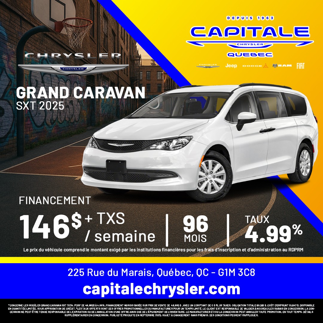 Chrysler Grand Caravan SXT 2025