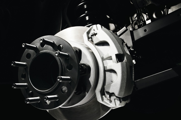 2012 Ram 1500 TradesmanÊHD front brake rotor/hub