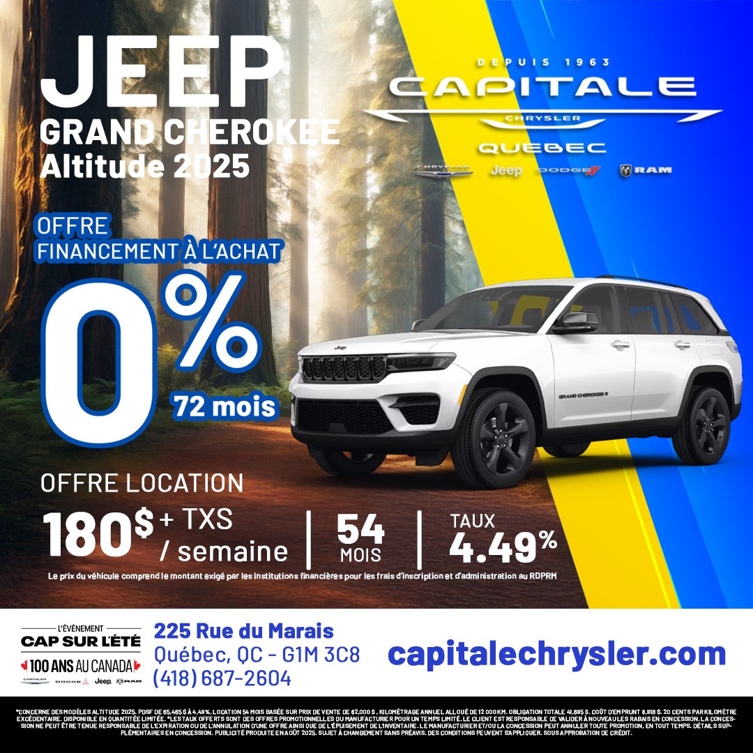 2025 Jeep Grand Cherokee Altitude