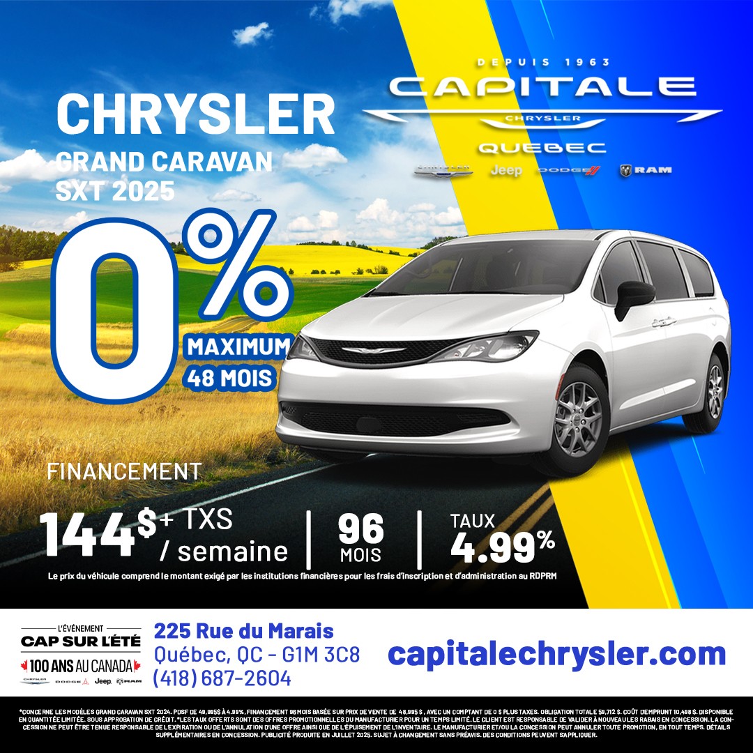 Chrysler Grand Caravan SXT 2025