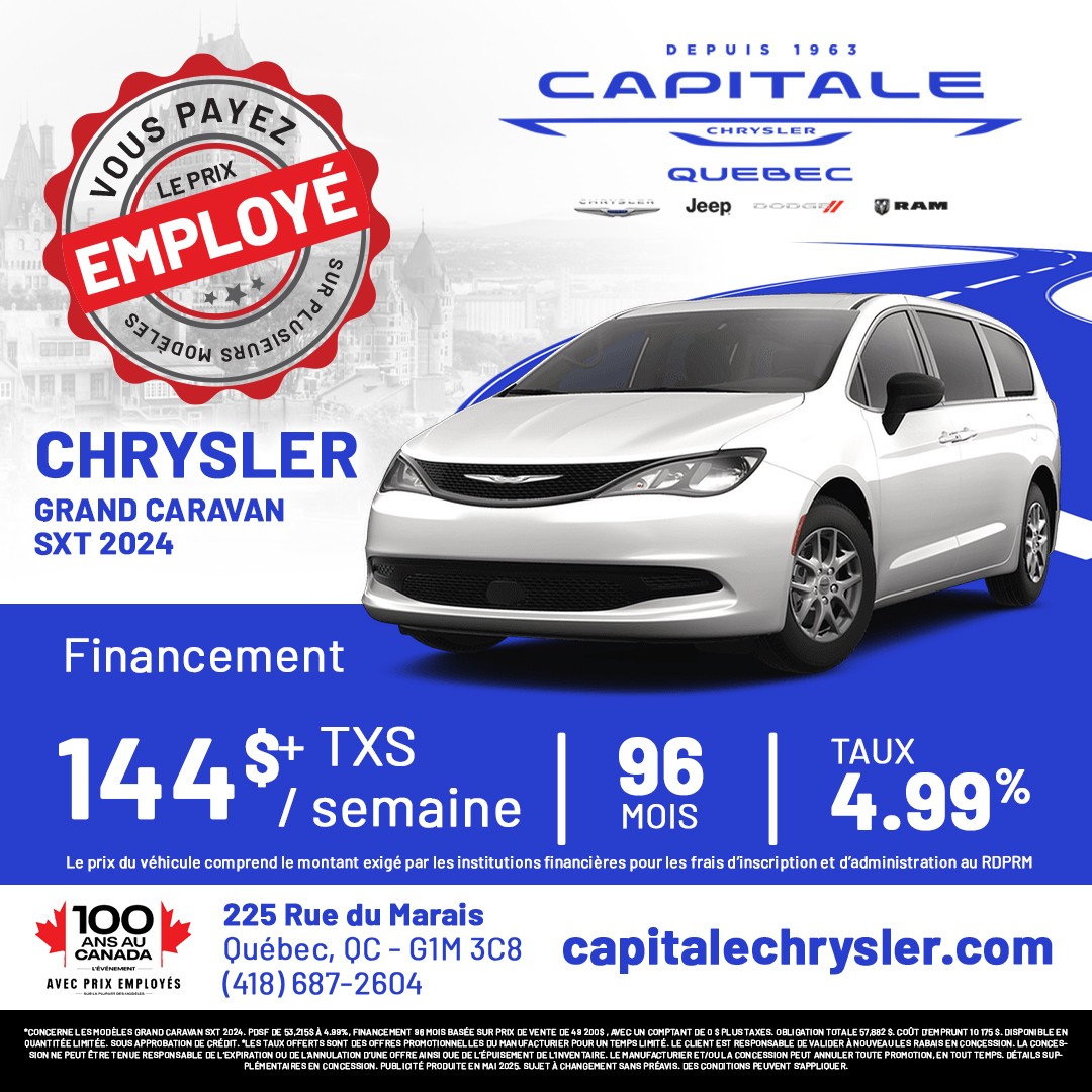 Chrysler Grand Caravan SXT 2024