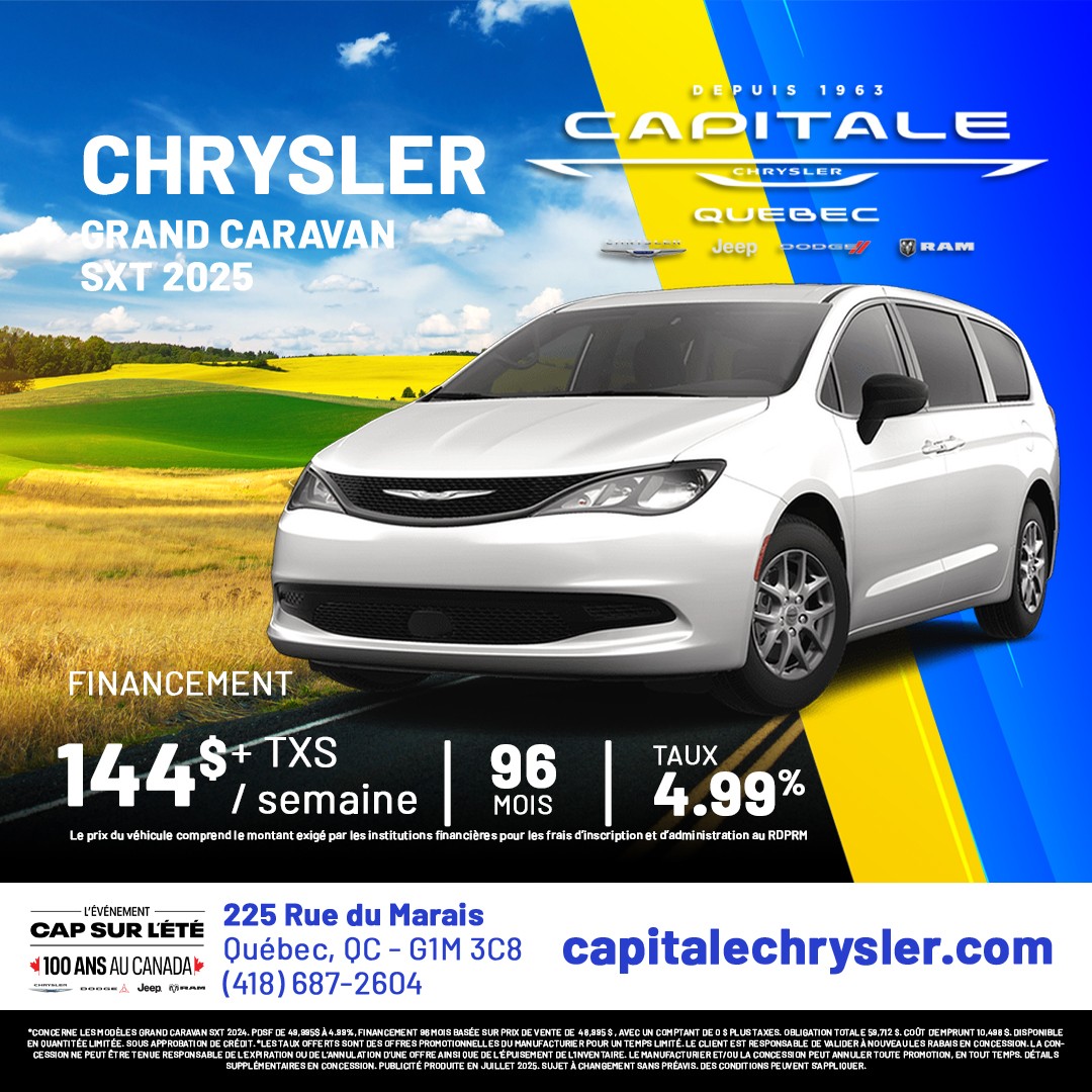 Chrysler Grand Caravan SXT 2025