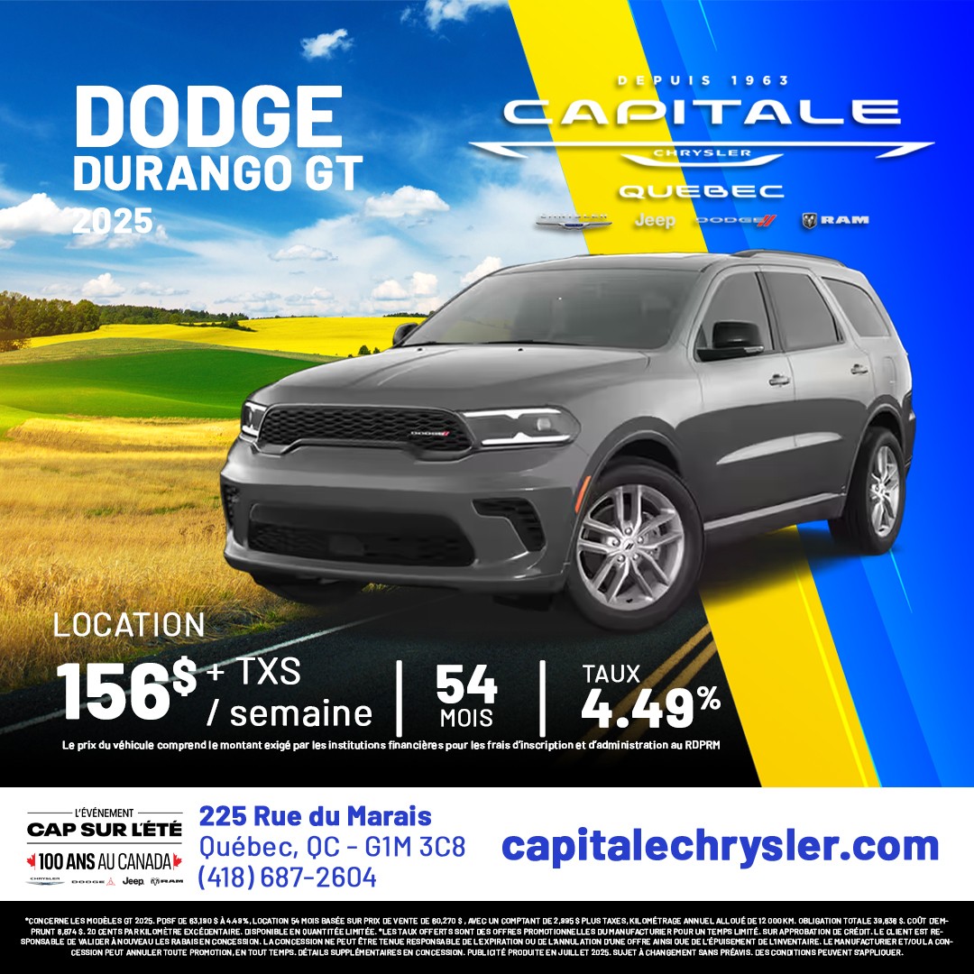 Dodge Durango GT 2025