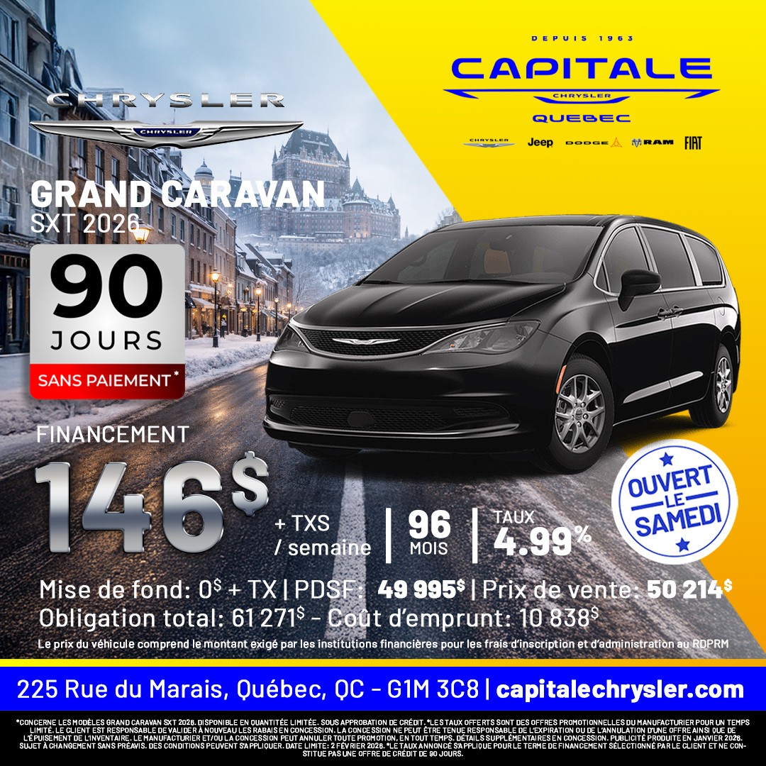 Chrysler Grand Caravan SXT 2025