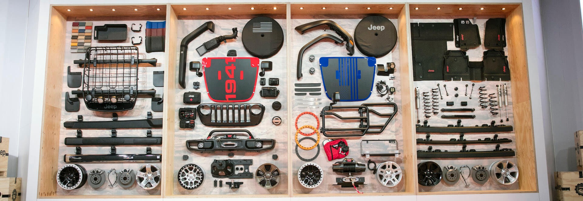 Accessoires Jeep, Chrysler, Dodge, RAM