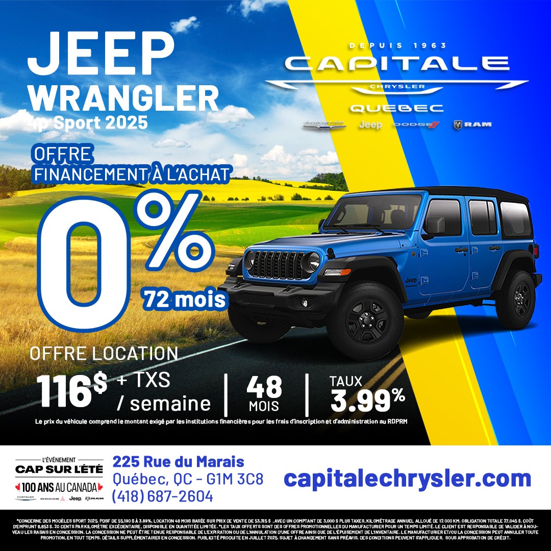 Jeep Wrangler 4p Sport