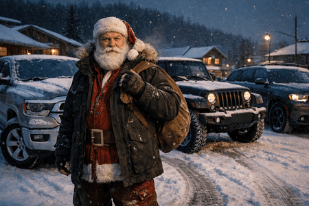 Quels véhicules Chrysler, Dodge, Jeep, RAM ou Fiat le Père Noël conduit-il ?