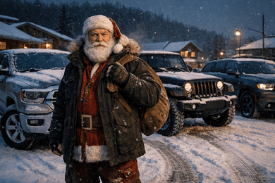 Quels véhicules Chrysler, Dodge, Jeep, RAM ou Fiat le Père Noël conduit-il ?