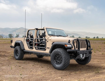 JETEZ UN COUP D’ŒIL AU XMT : VERSION MILITAIRE DU JEEP GLADIATOR 2020