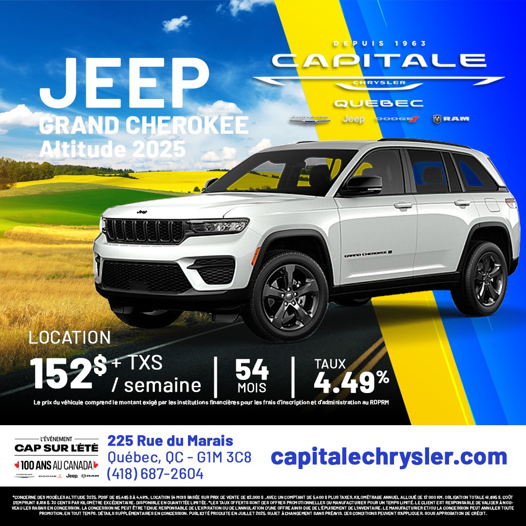 Jeep Grand Cherokee Altitude 2025