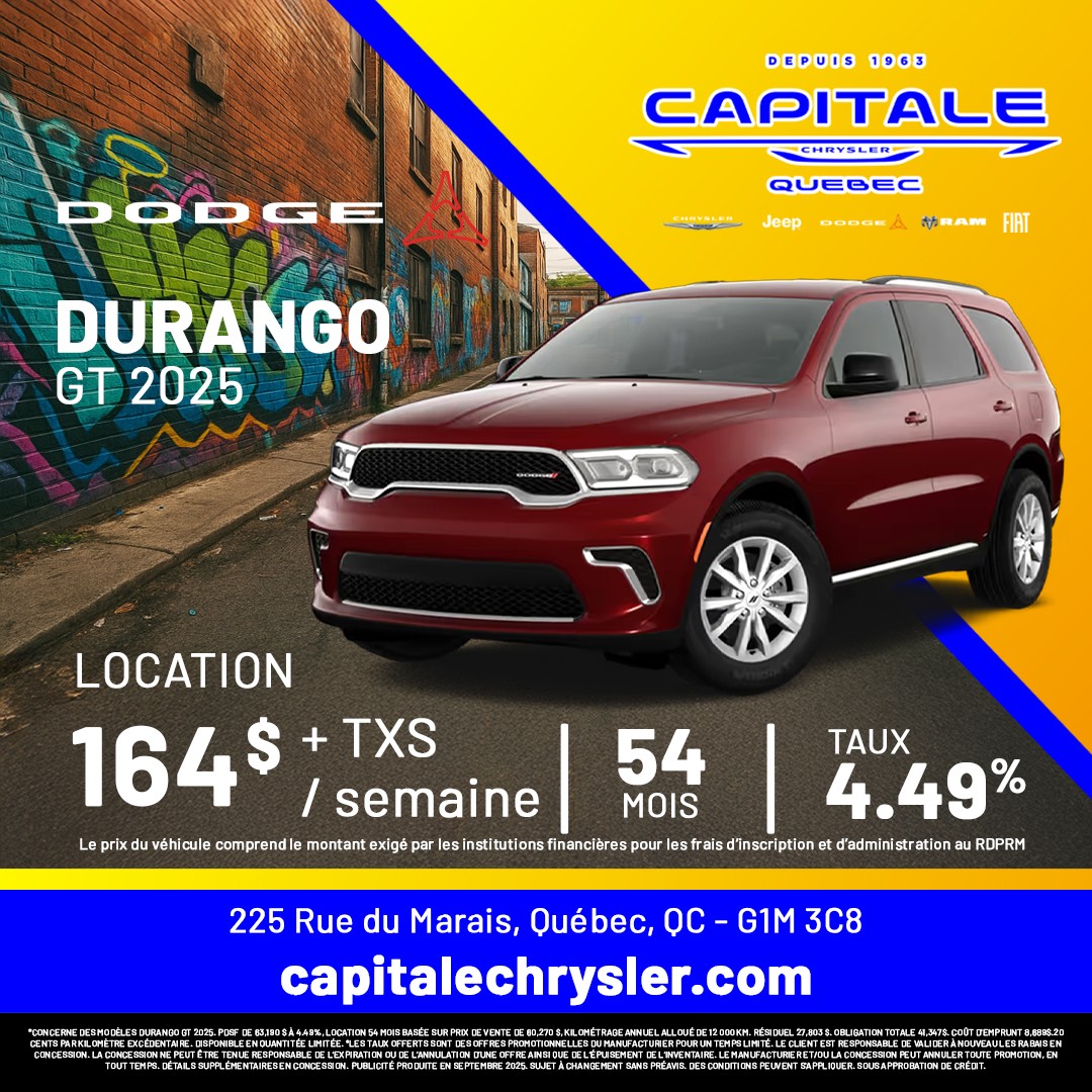 Dodge Durango GT 2025