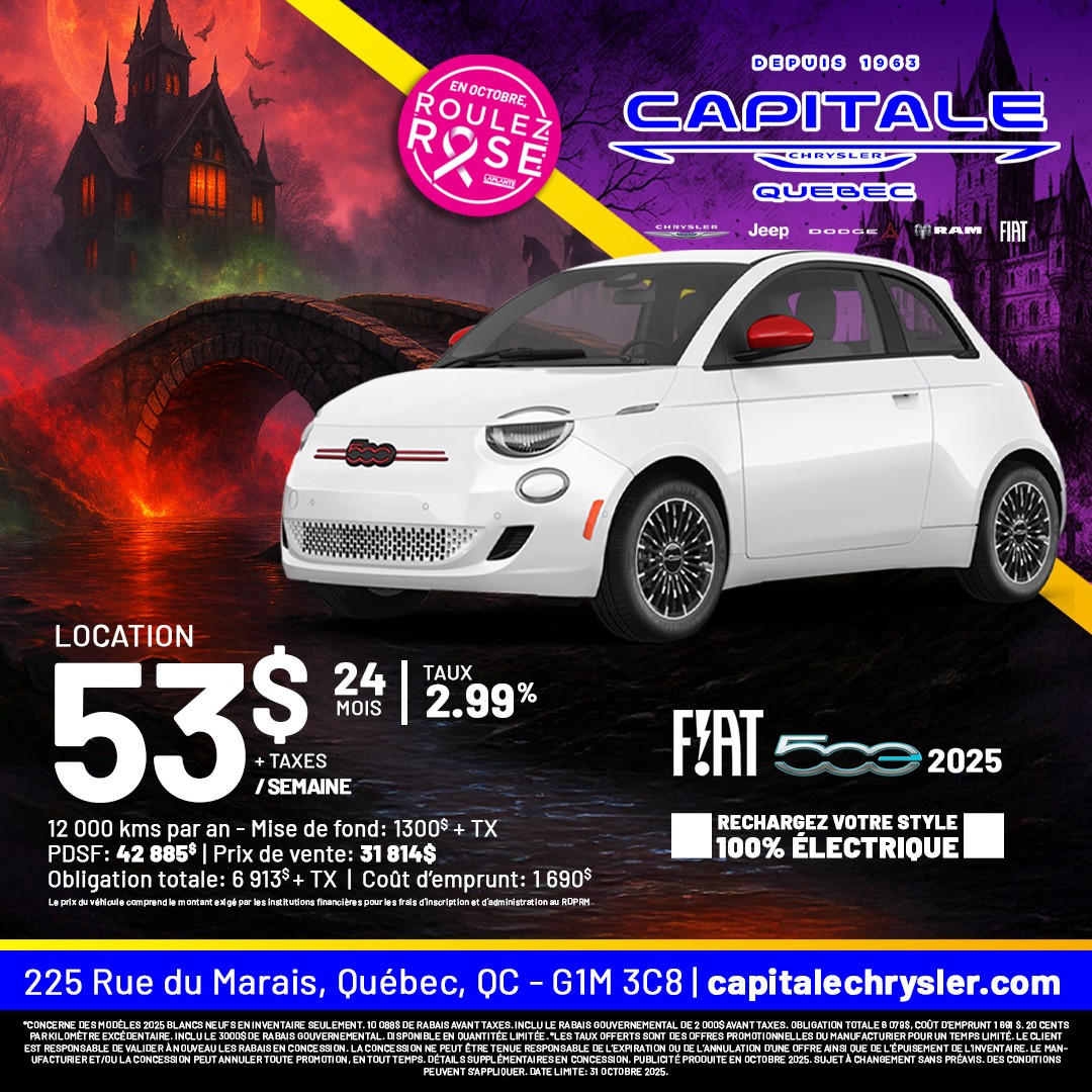 Fiat 500e 2024 RED BEV