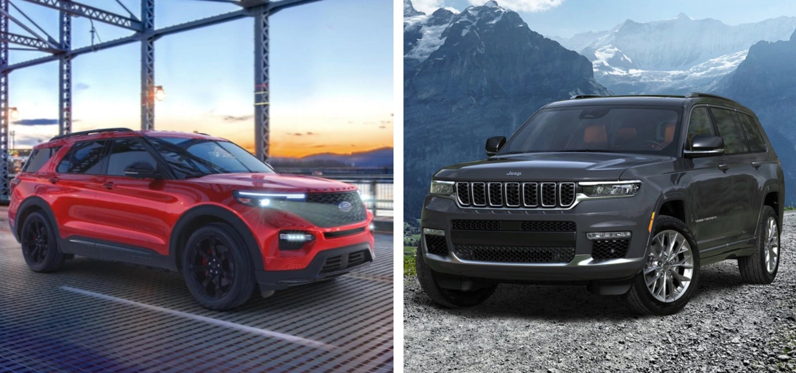 Jeep Grand Cherokee VS Ford Explorer