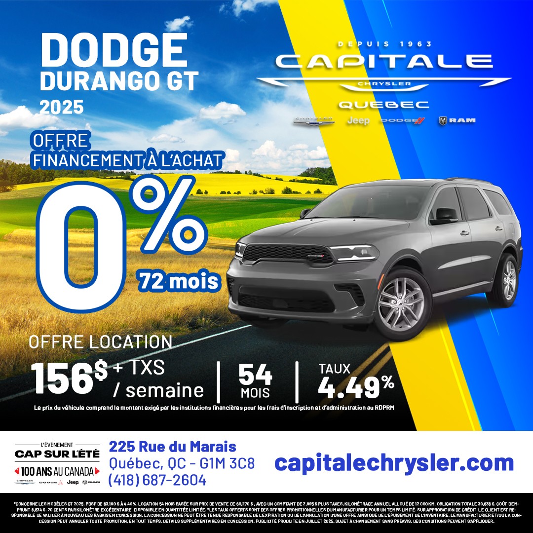 Dodge Durango GT 2025