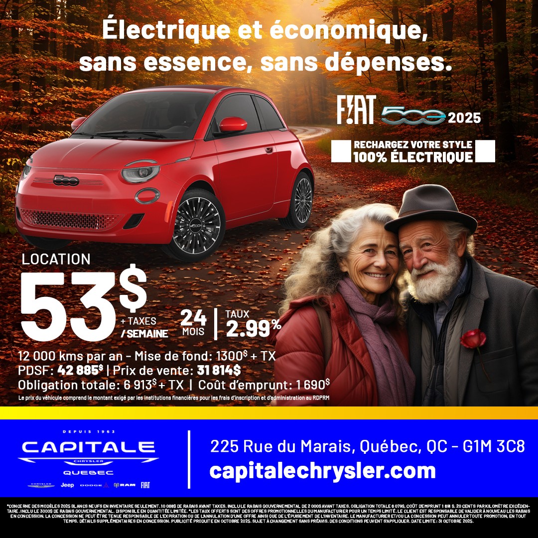 Fiat 500e 2024 RED BEV