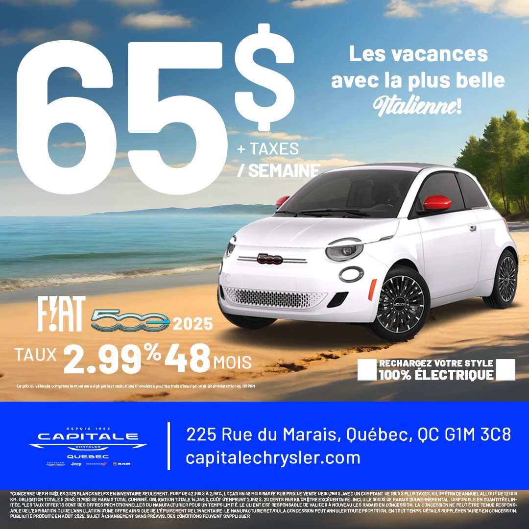 Fiat 500e 2024 RED BEV