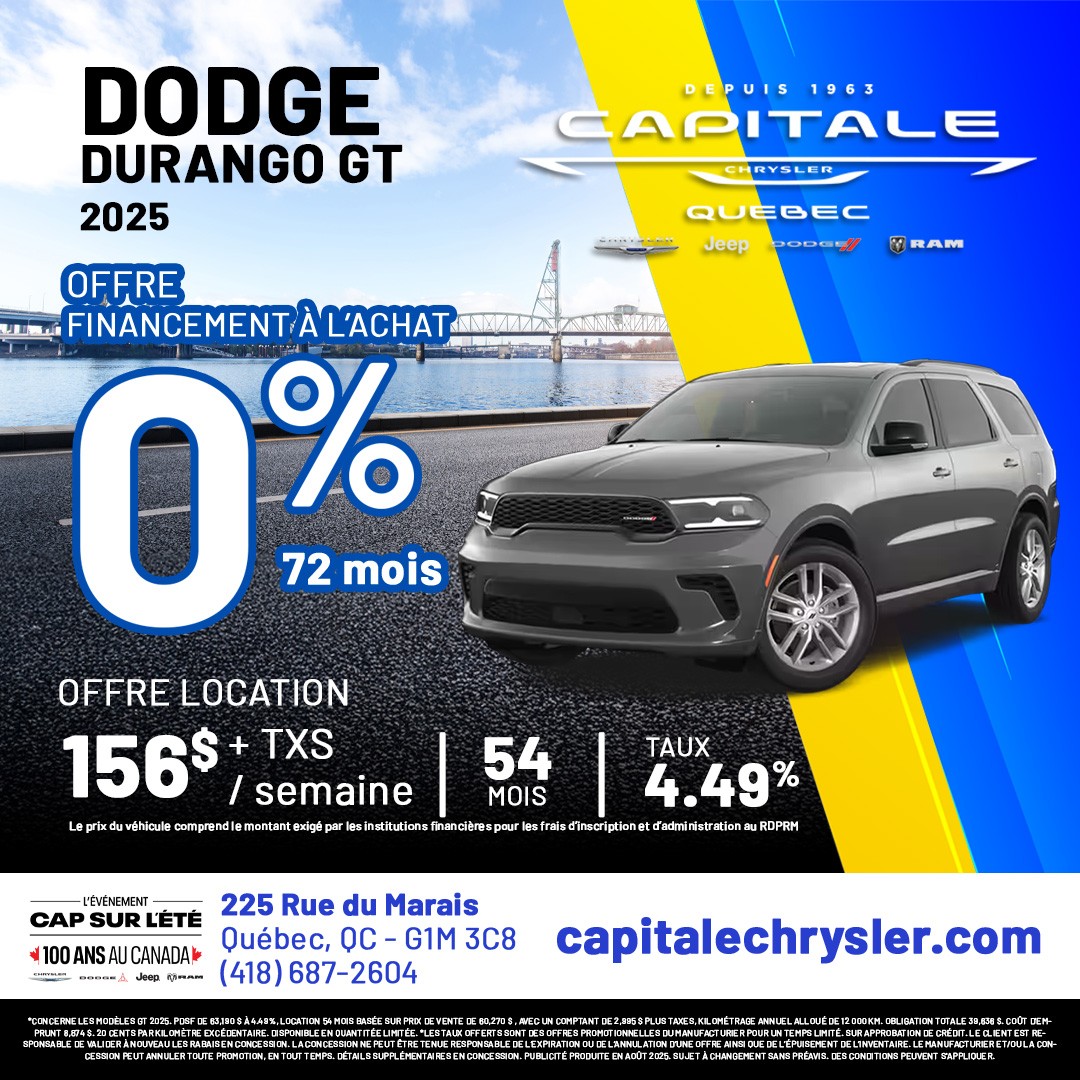 2025 Dodge Durango GT