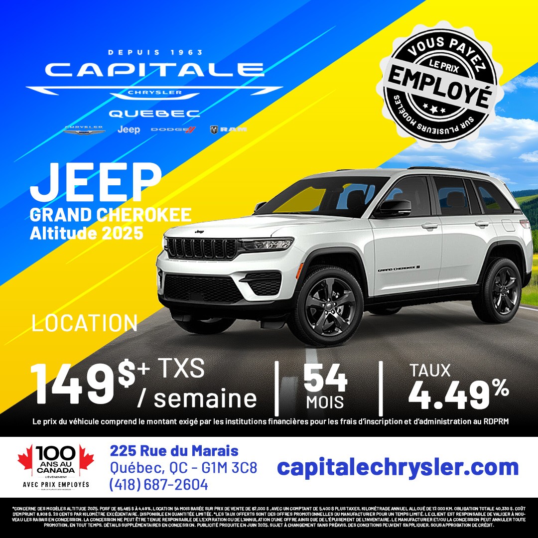 Jeep Grand Cherokee Altitude 2025