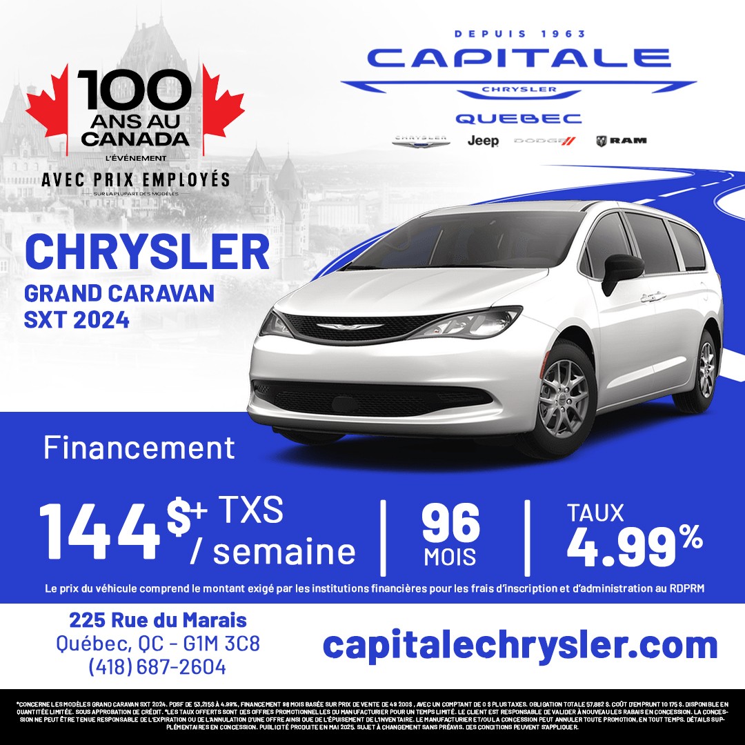 Chrysler Grand Caravan SXT 2024